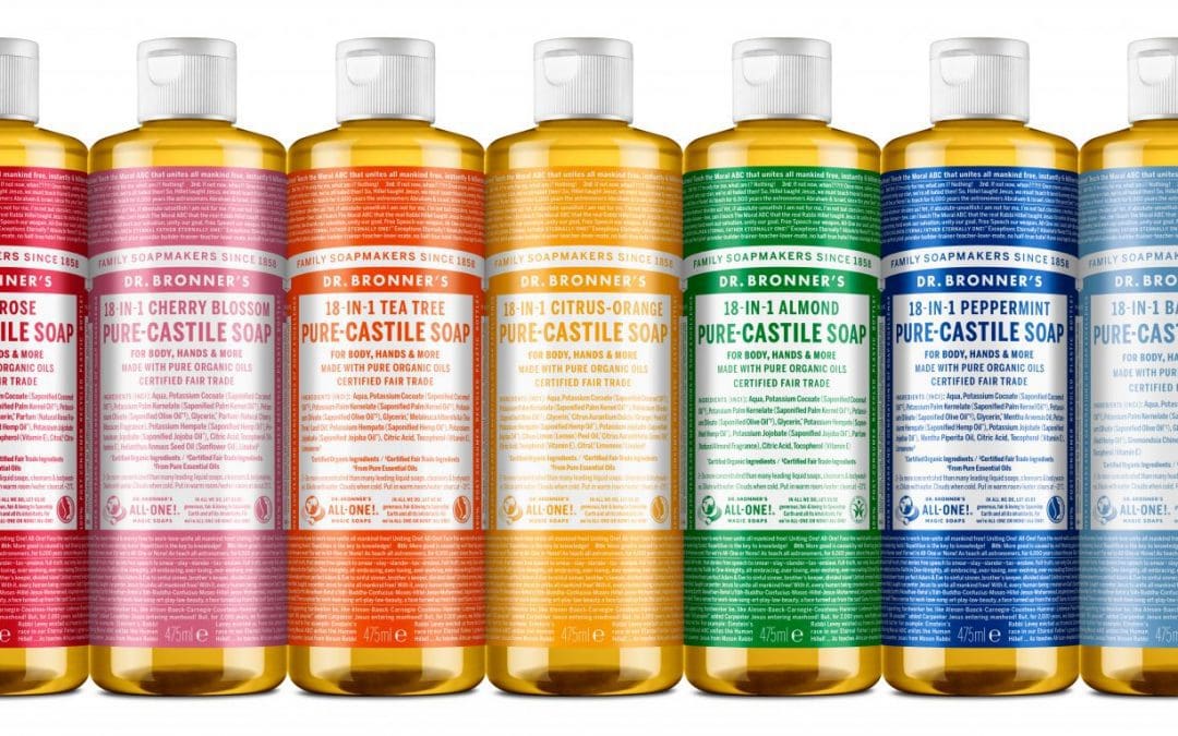Cele 7 ingrediente misterioase din formulele Dr.&nbsp;Bronner’s